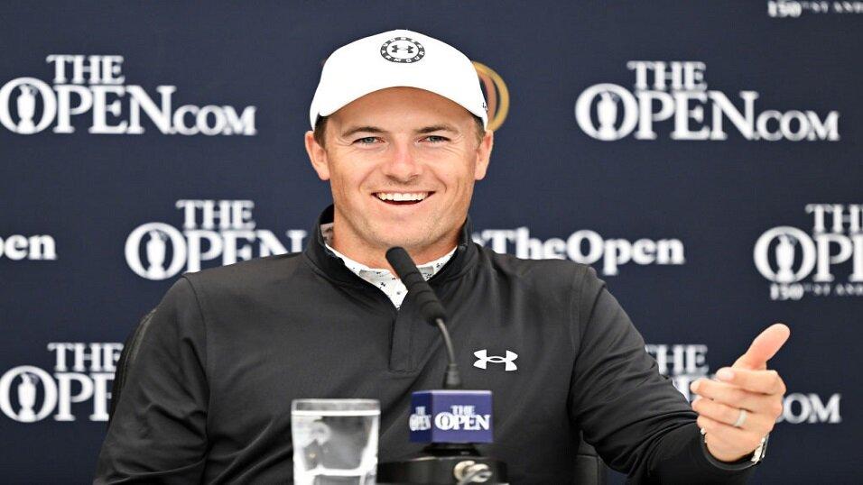 Former-Open champion Jordan Spieth
